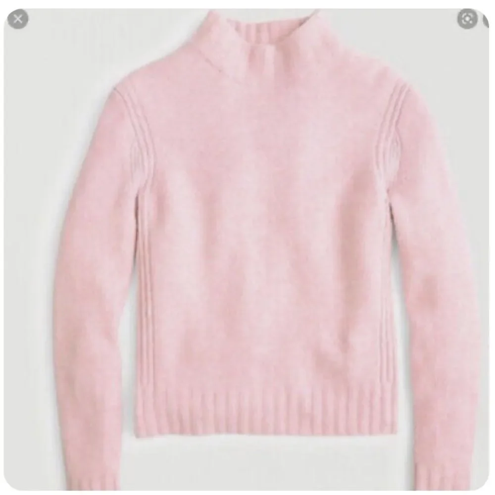 J. Crew Point Sur mock neck sweater in supersoft yarn. Size XS.